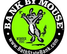 bank by mouse logo with mouse