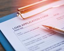 paper loan application